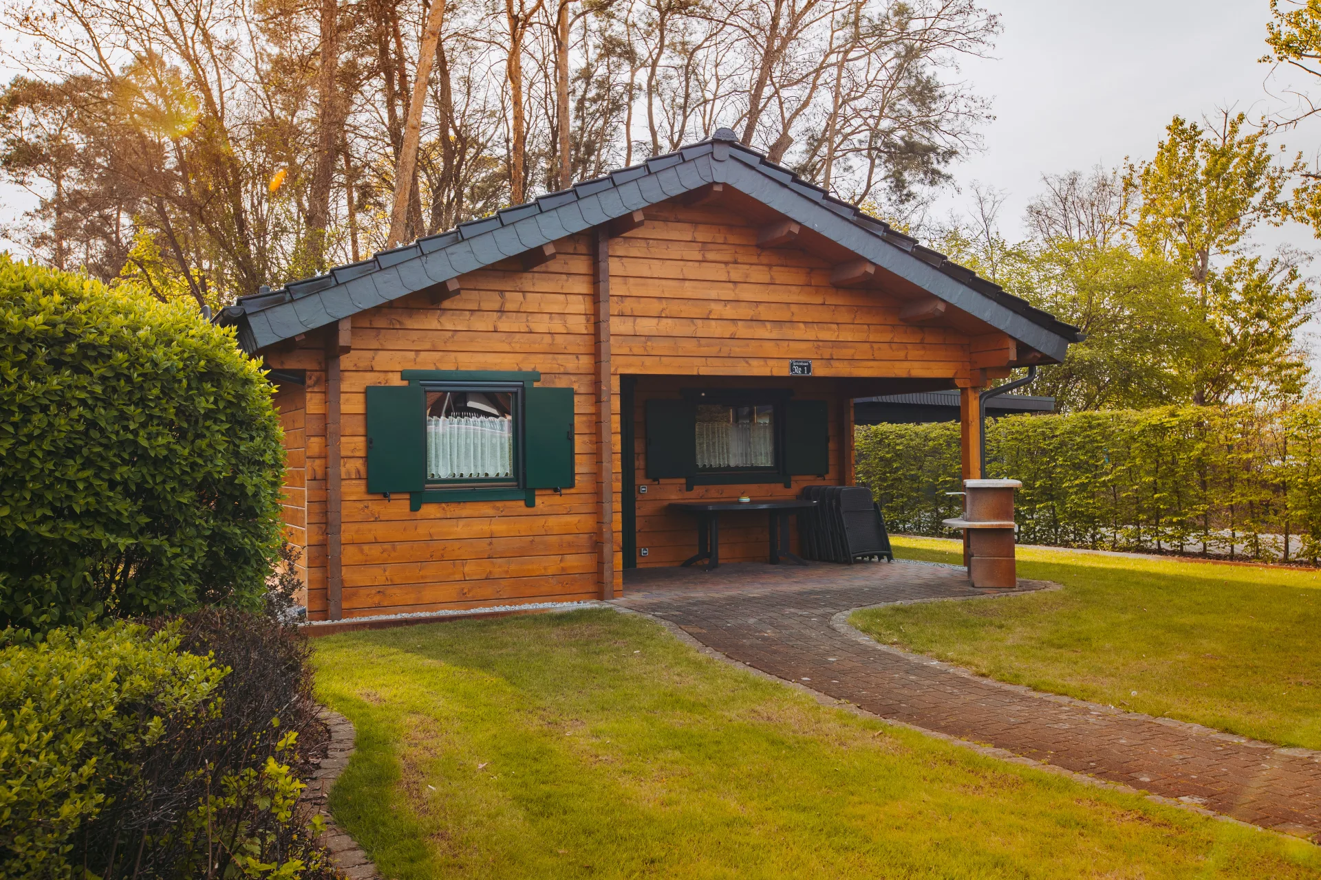 Bungalow Nr. 1 – Außenansicht