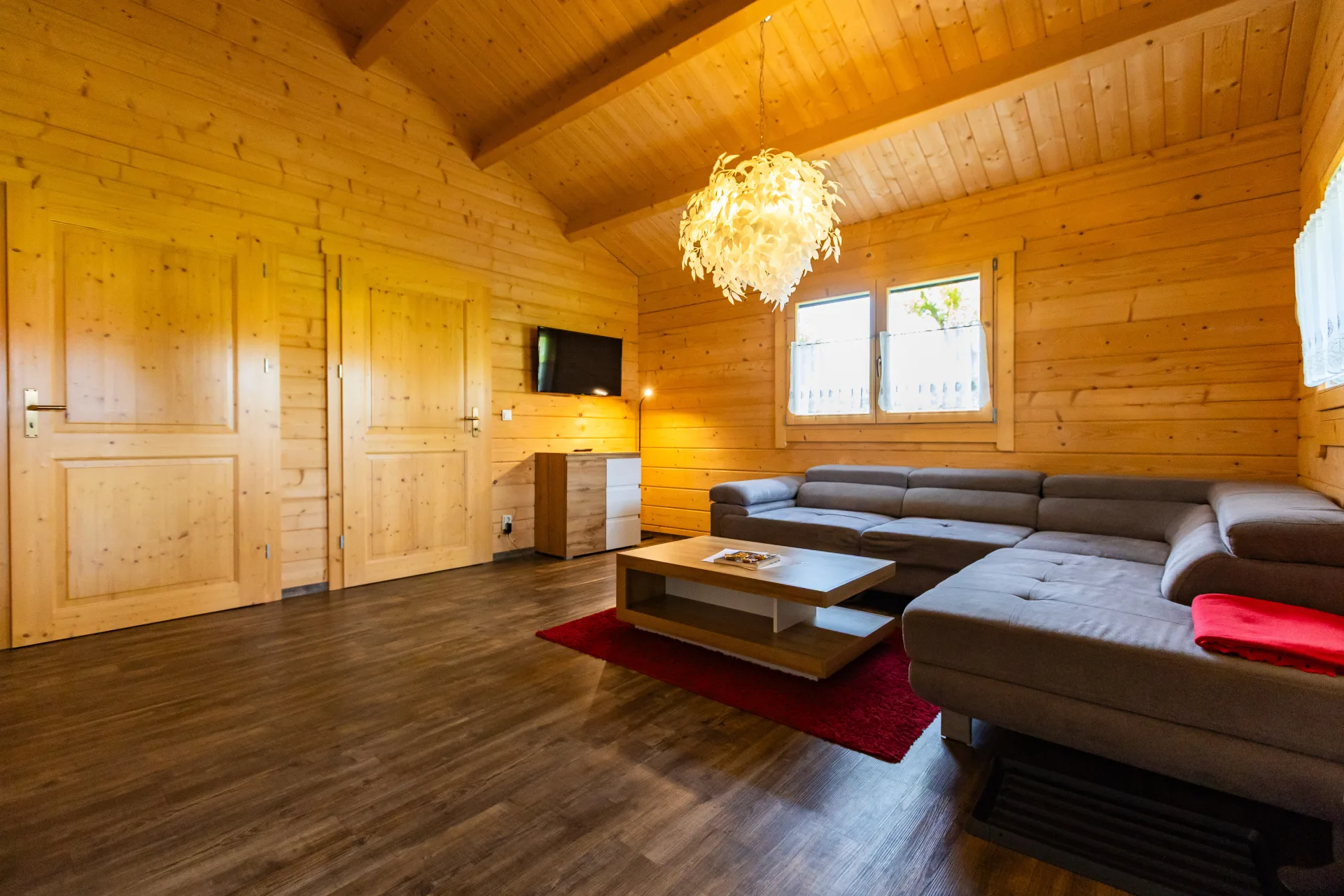 Bungalow Nr. 1 – Wohnzimmer