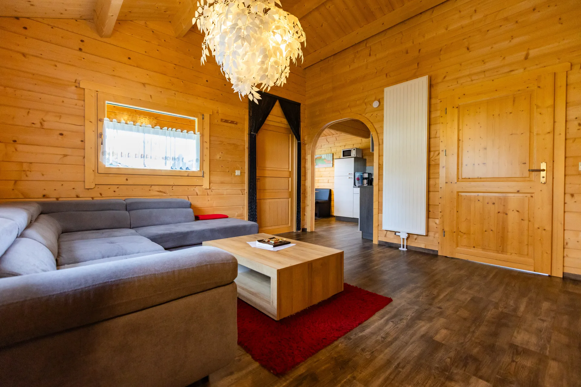 Bungalow Nr. 1 – Wohnzimmer