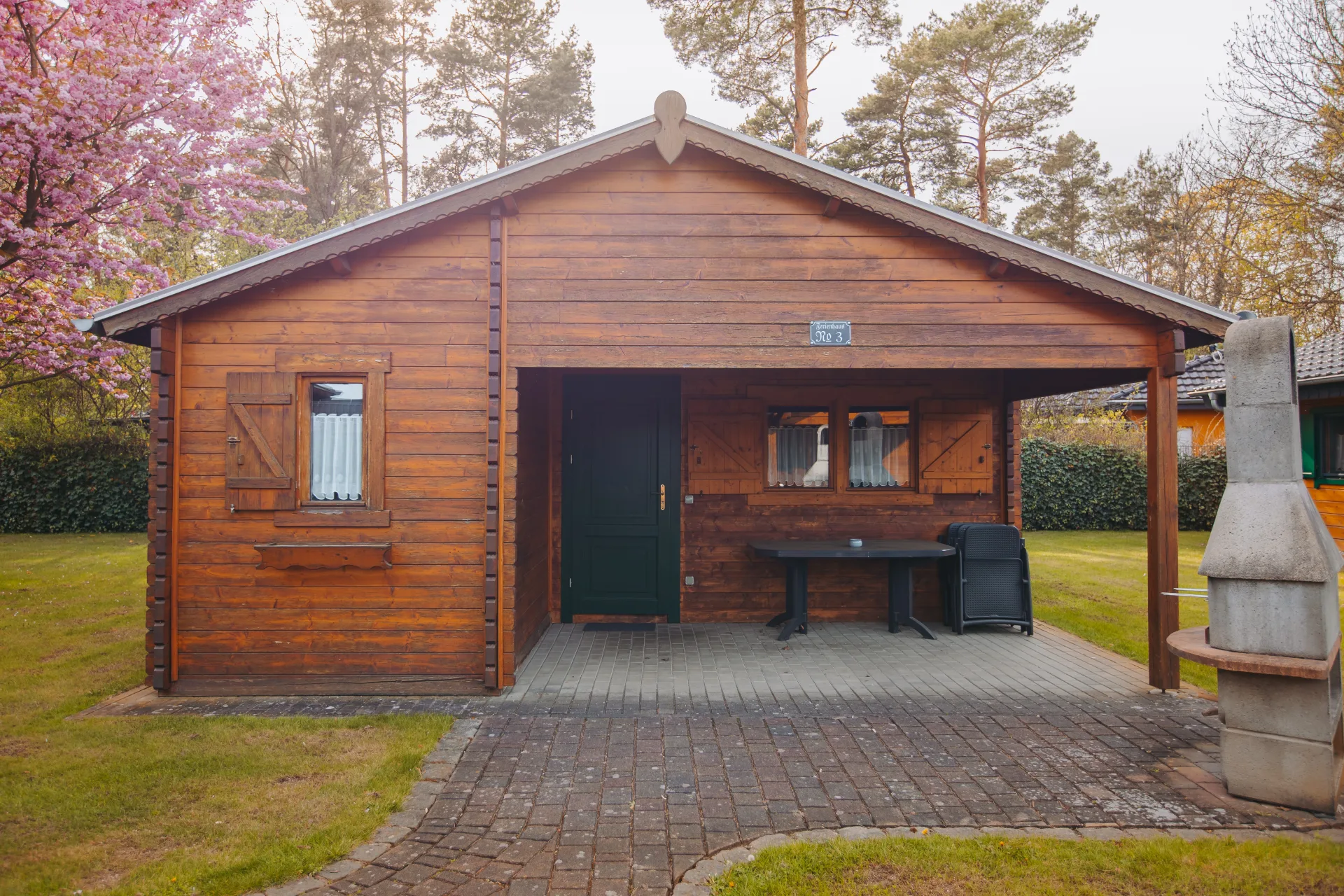 Bungalow Nr. 3 – Außenansicht