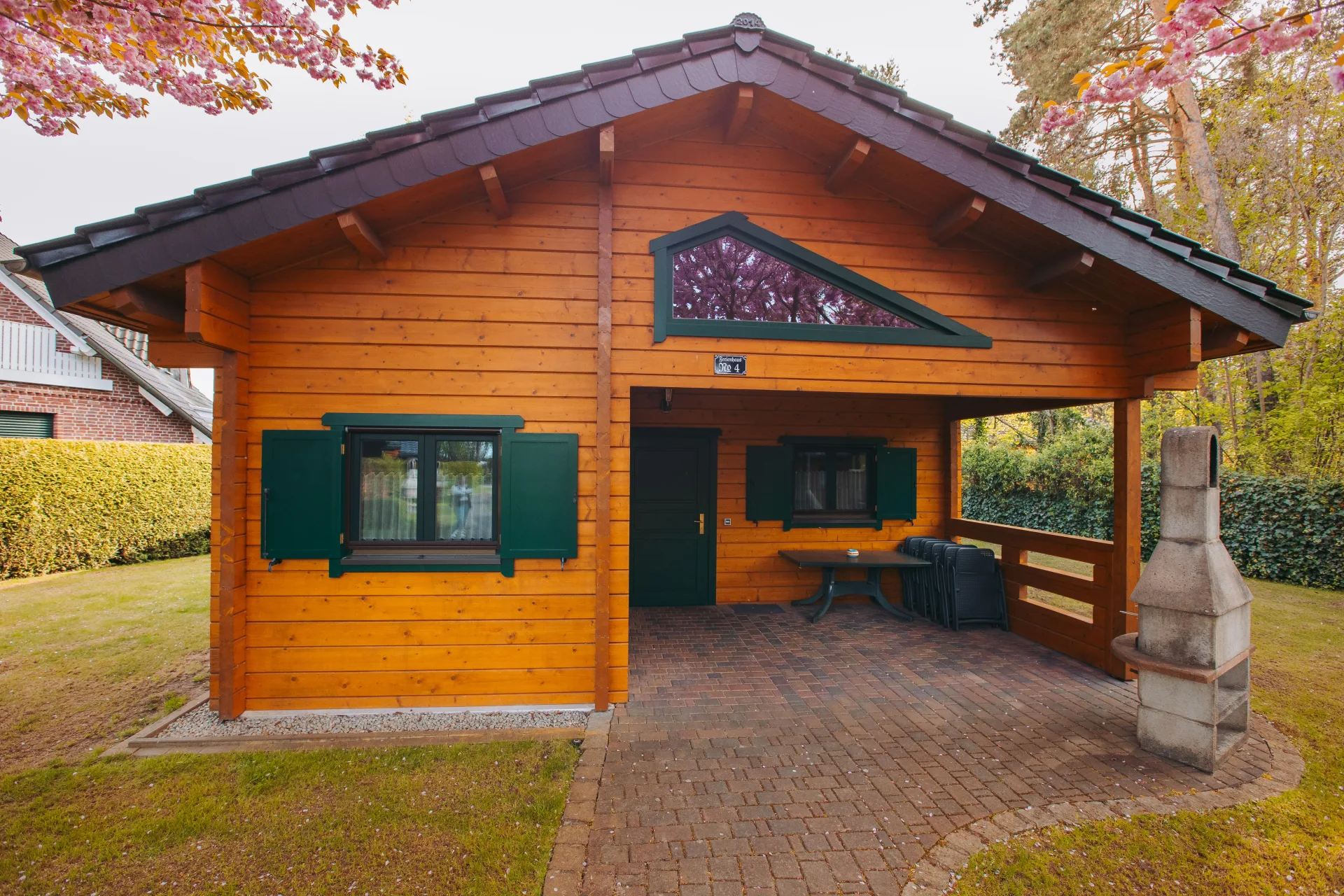 Bungalow Nr. 4 – Außenbereich