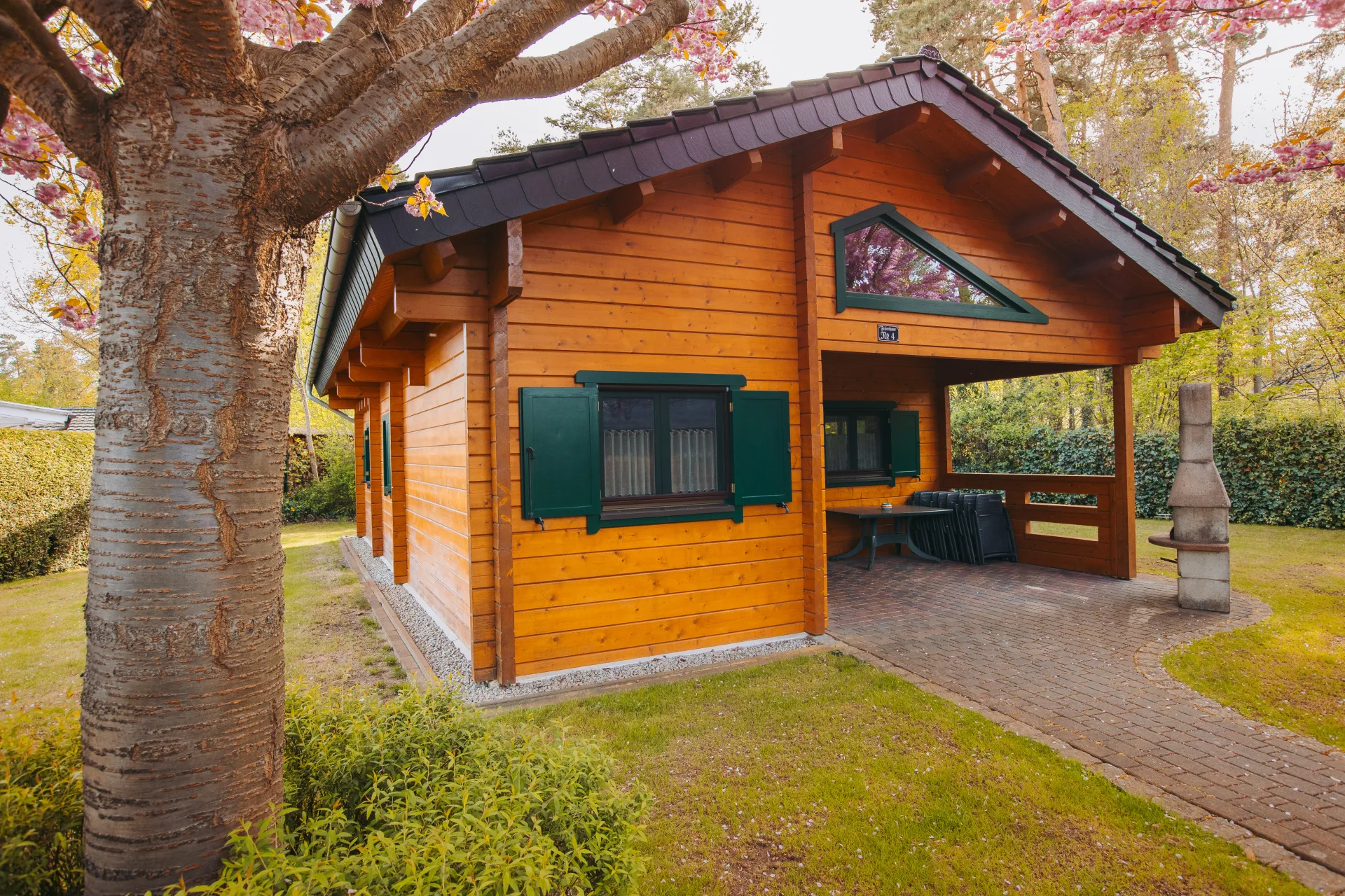 Bungalow Nr. 4 – Außenbereich