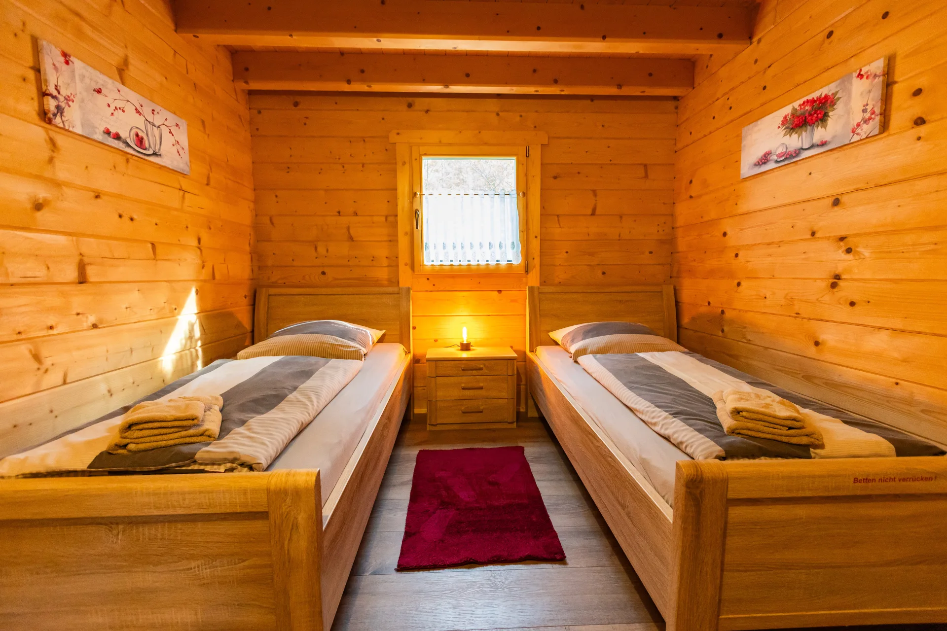 Bungalow Nr. 4 – Schlafzimmer