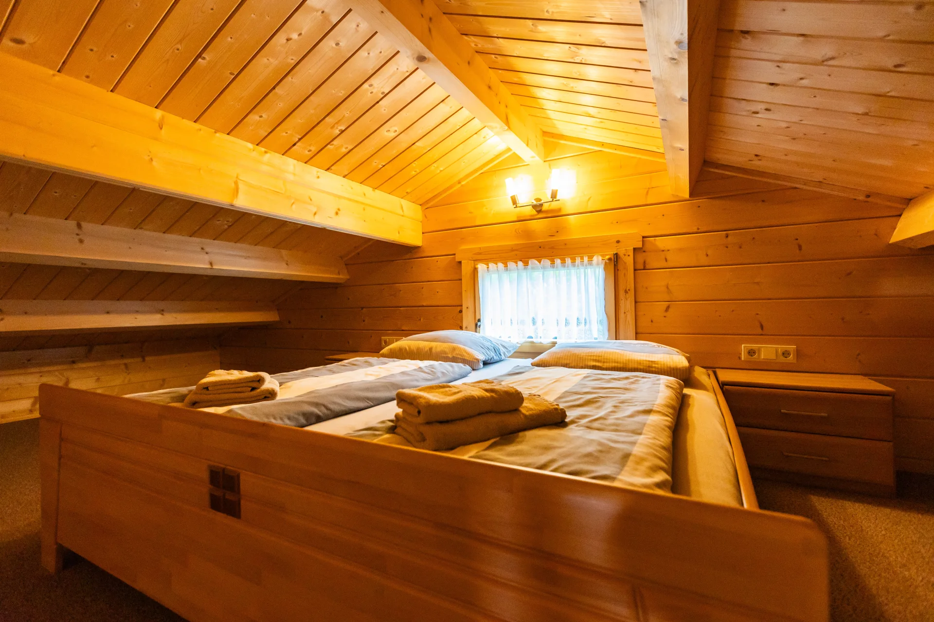 Bungalow Nr. 4 – Schlafzimmer