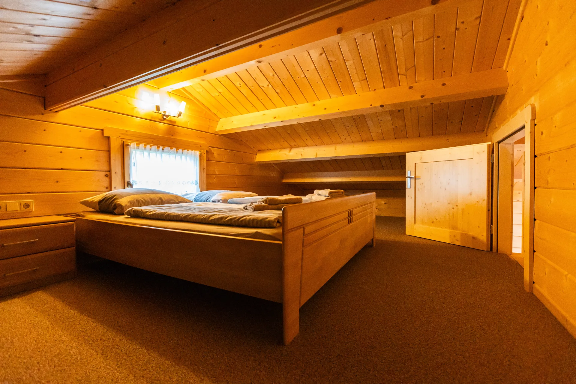 Bungalow Nr. 4 – Schlafzimmer