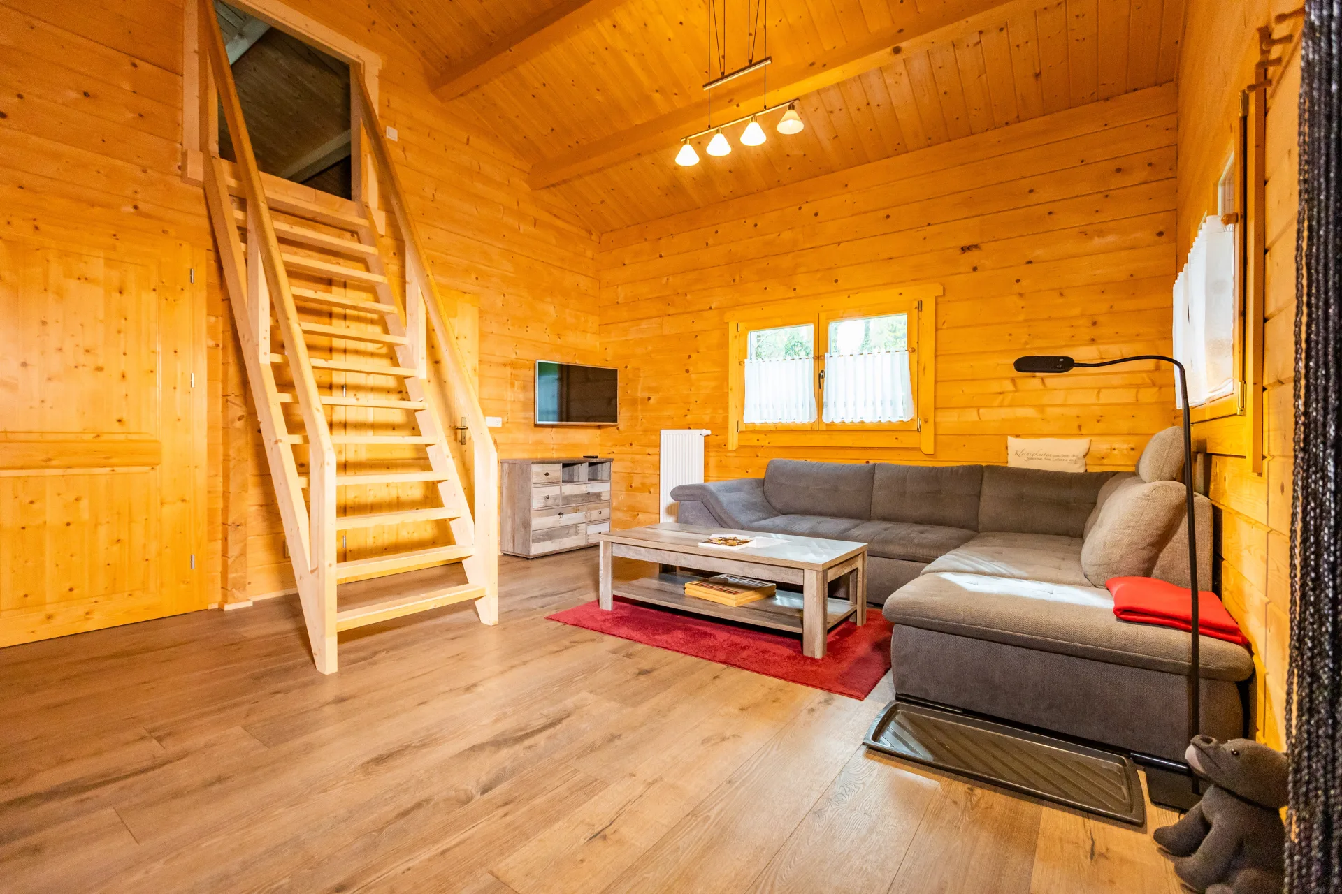 Bungalow Nr. 4 – Wohnzimmer
